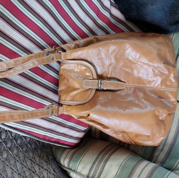 Capezio Butterscotch Large Handbag/Purse - Picture 3 of 14